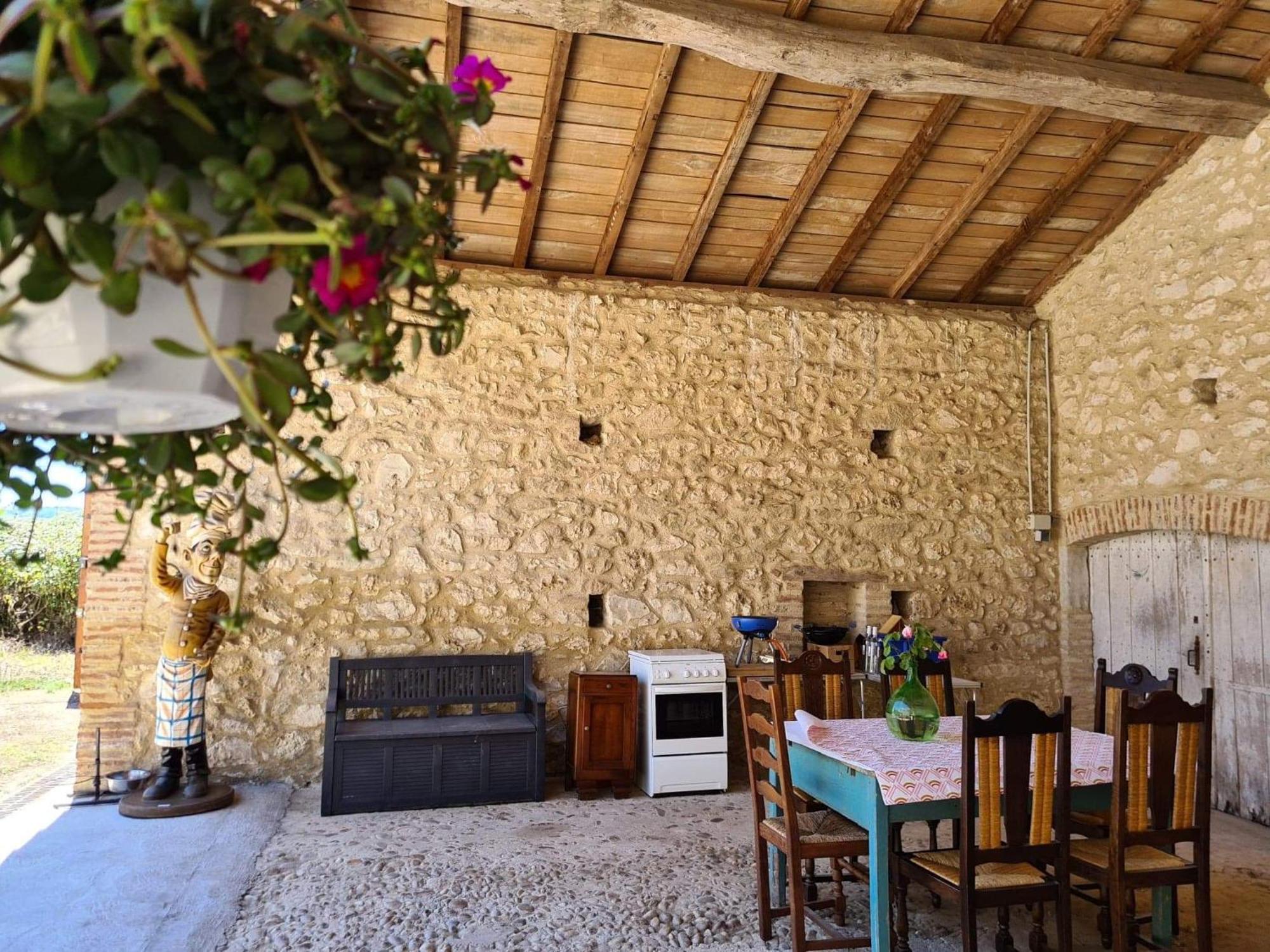 Le Coq En Repos Bed and Breakfast Saint-Sylvestre-sur-Lot Eksteriør billede